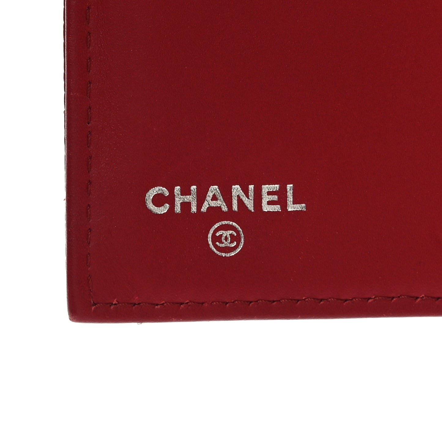 Caviar Quilted Large Flap Wallet Red