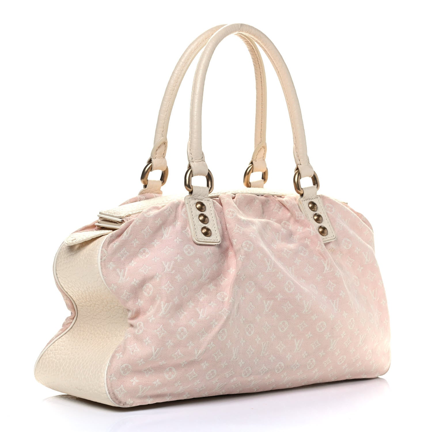 Louis Vuitton Mini Lin Trapeze GM Rose 2 of 5