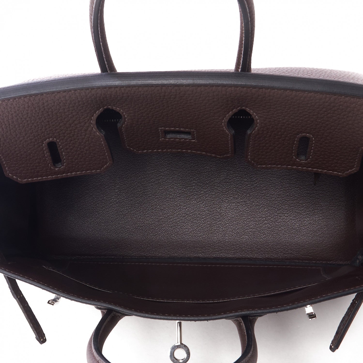 Hermes Togo Birkin 25 Chocolate 15 of 32
