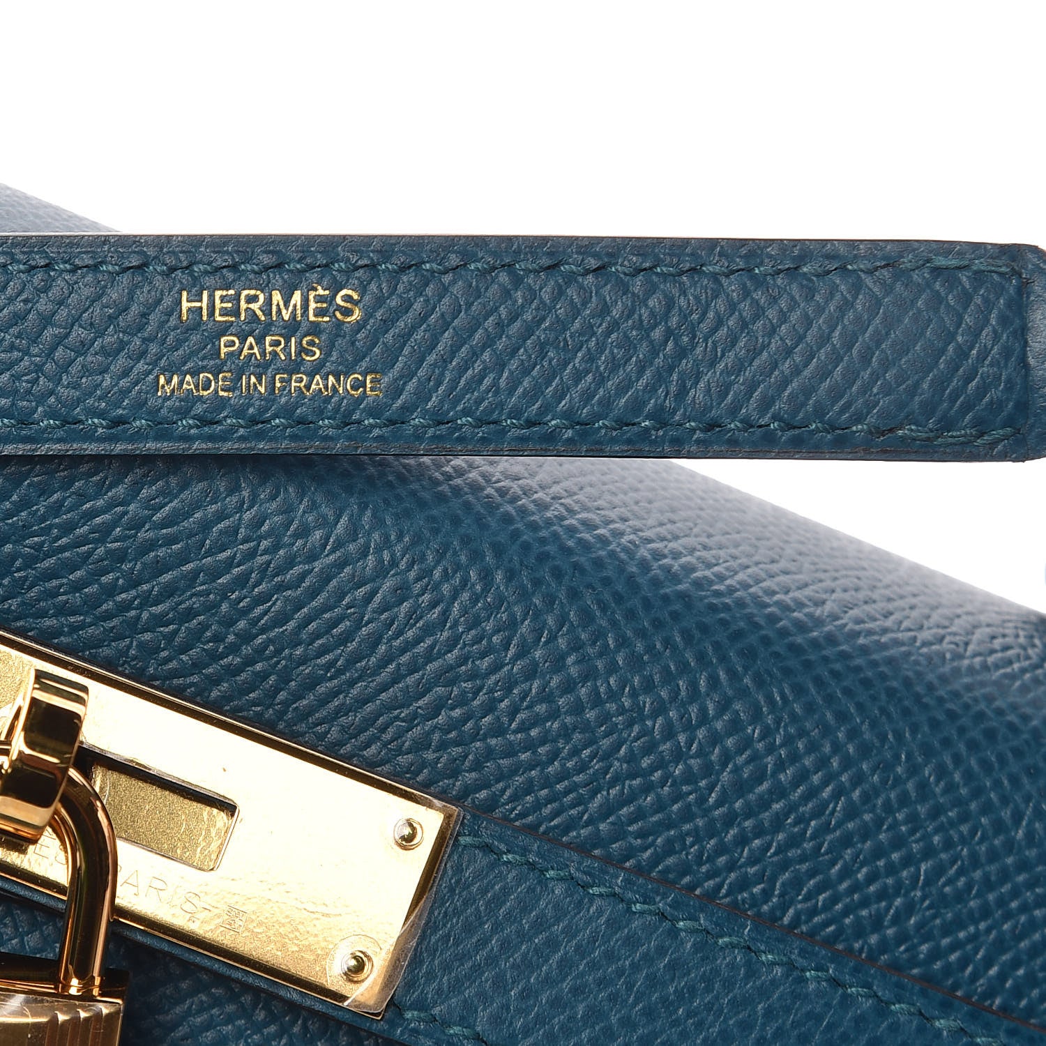 Hermes Epsom Kelly Sellier 28 Vert Bosphore 35 of 36