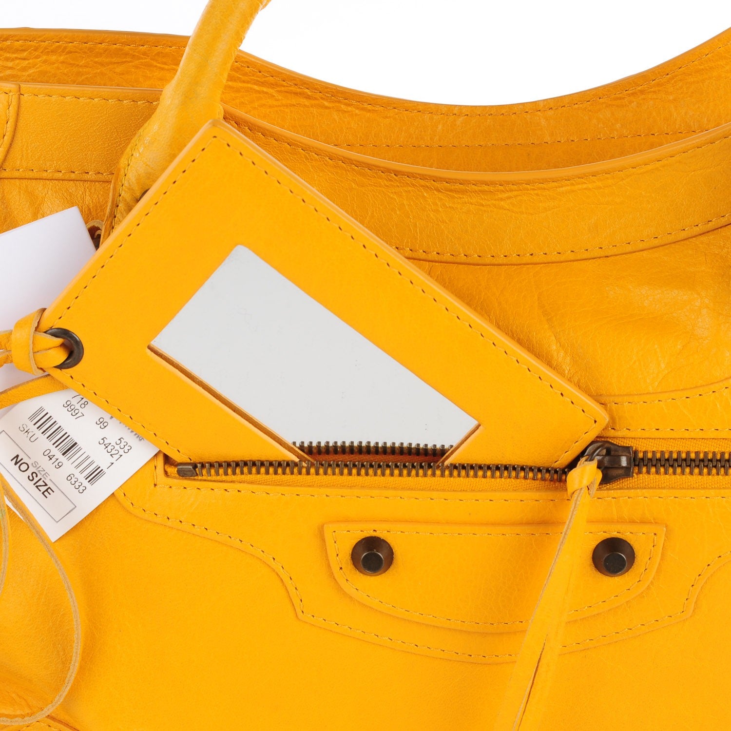 Balenciaga Agneau Classic Hardware City Mangue 14 of 14