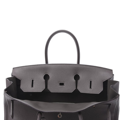 Hermes Togo Birkin 35 Etain 17 of 32