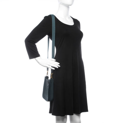 Hermes Taurillon Clemence Amazone Evelyne TPM Vert Cypress 2 of 9