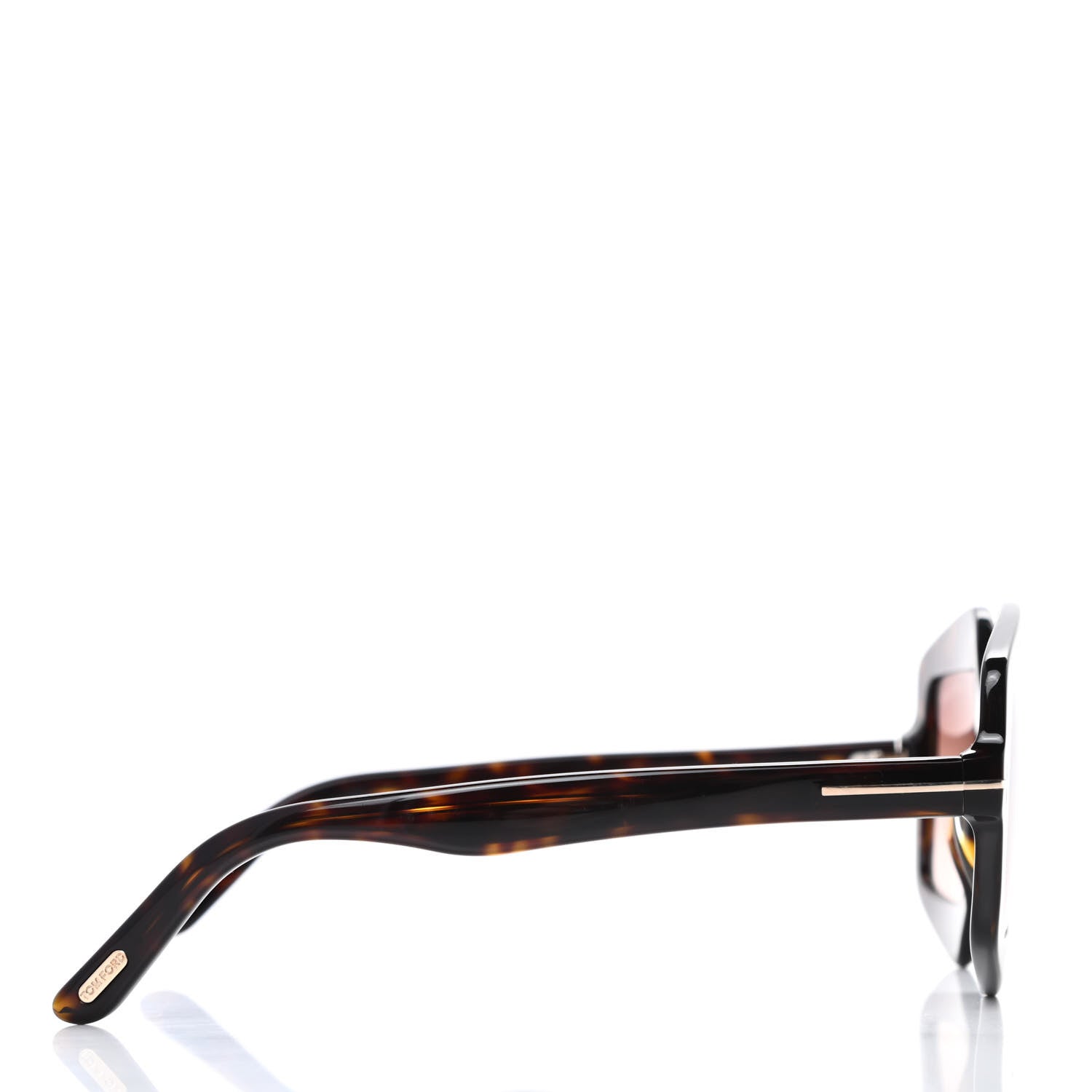 Tom Ford Tate-02 Irregular Square Sunglasses TF789 Dark Havana 3 of 8