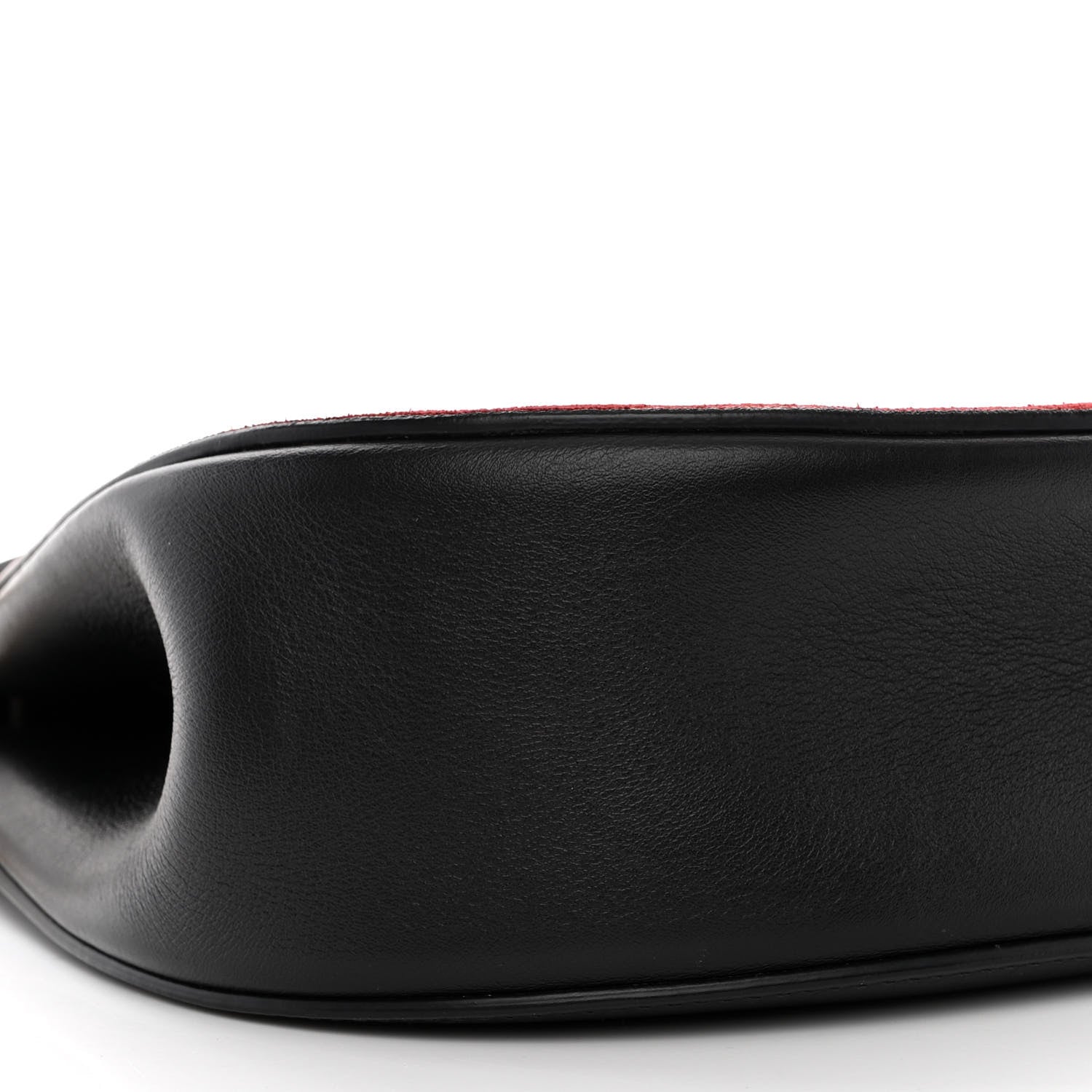 Chloe Suede Calfskin Wonder Woman Patchwork Drew Shoulder Bag Black 8 of 13