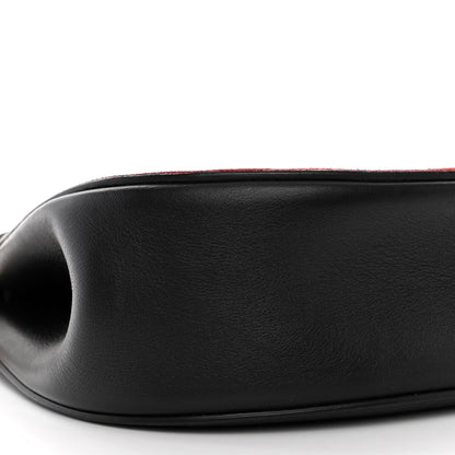 Chloe Suede Calfskin Wonder Woman Patchwork Drew Shoulder Bag Black 8 of 13