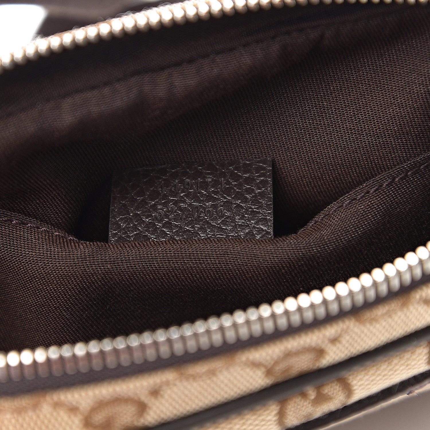 Gucci Monogram Belt Bag Dark Brown 6 of 9