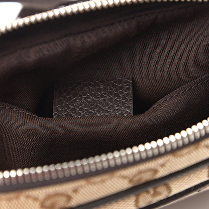 Gucci Monogram Belt Bag Dark Brown 6 of 9