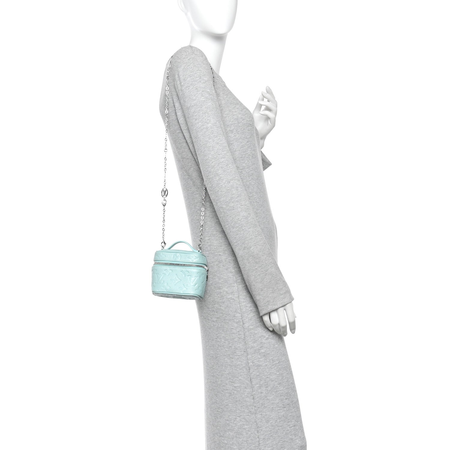 Louis Vuitton Empreinte Monogram Micro Vanity Pearly Lagoon Turquoise 2 of 14