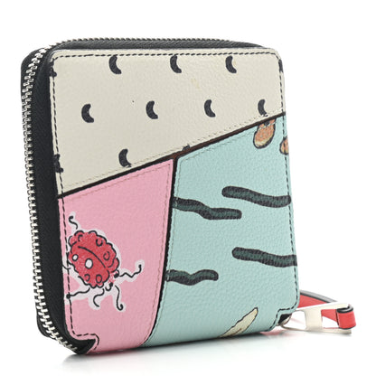 Loewe Calfskin Paula's Ibiza Small Puzzle French Zip Around Wallet 3 of 8