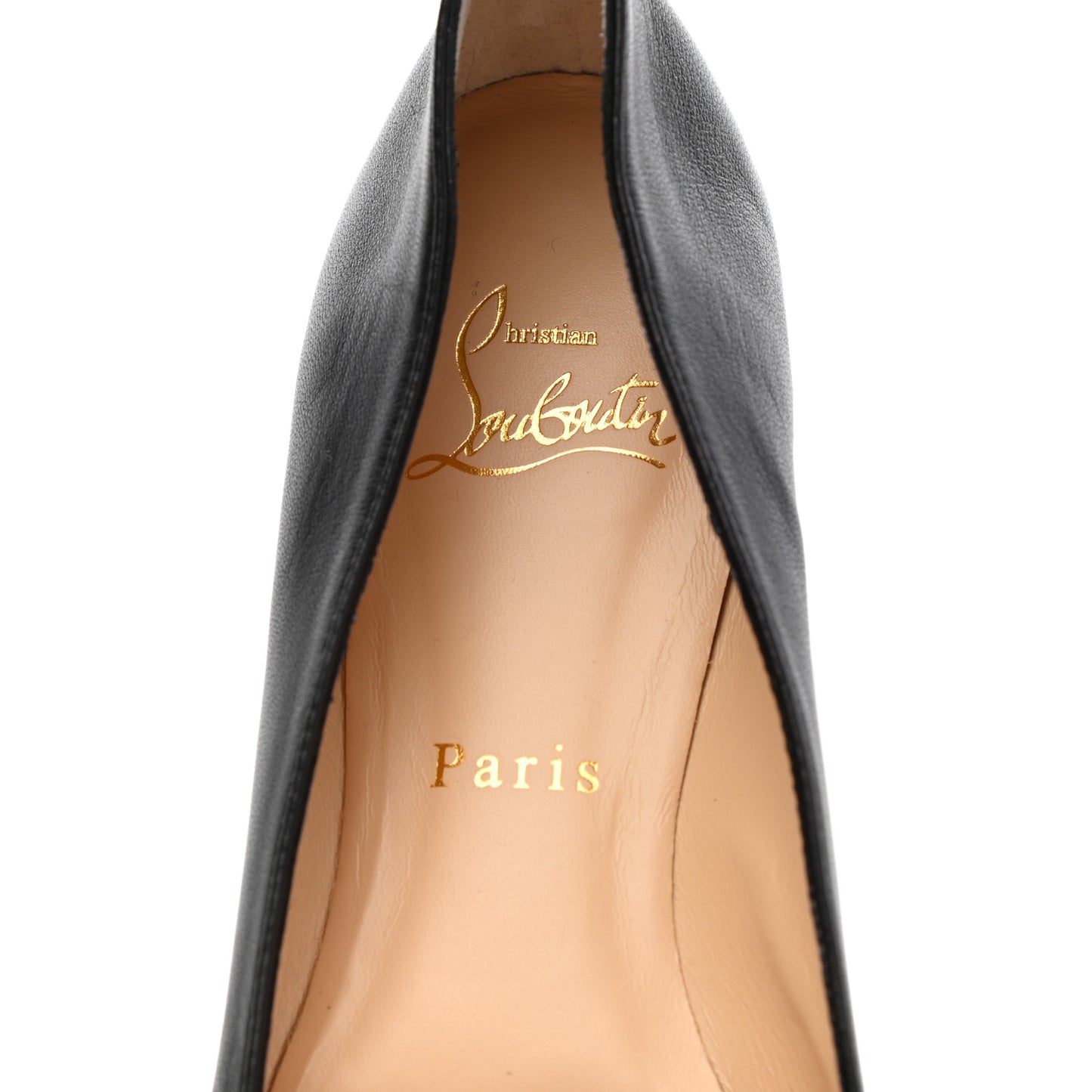 Shiny Nappa Ballalla Flats 40 Black