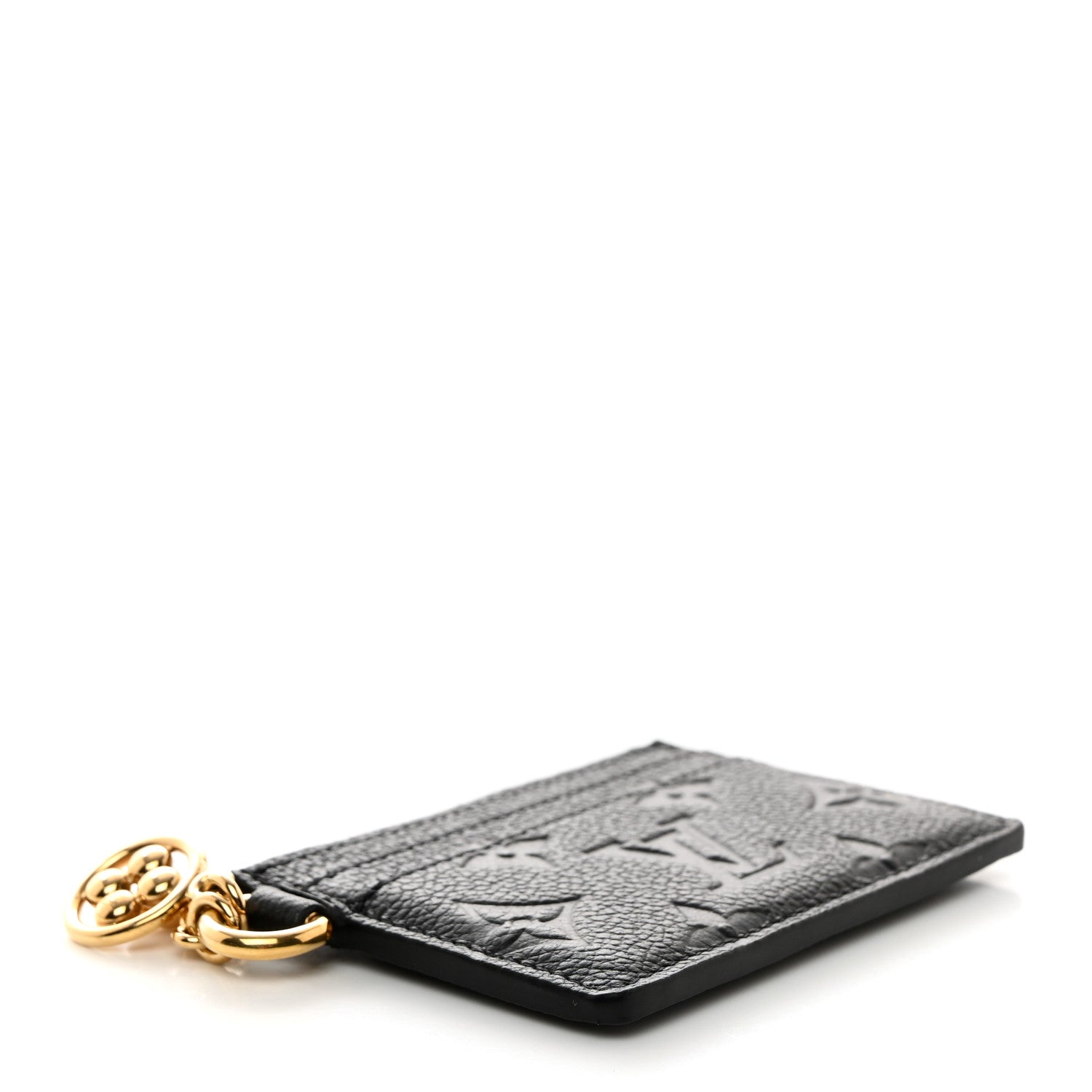 Louis Vuitton Empreinte Monogram LV Charms Card Holder Black 4 of 6