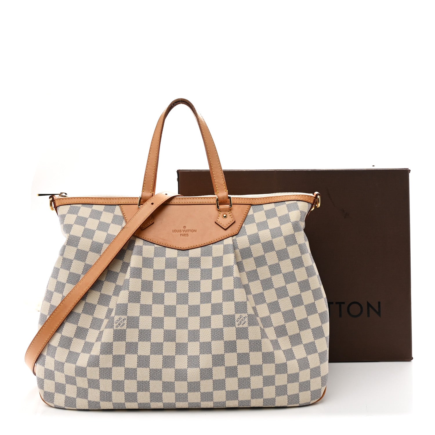 Louis Vuitton Damier Azur Siracusa GM 24 of 24