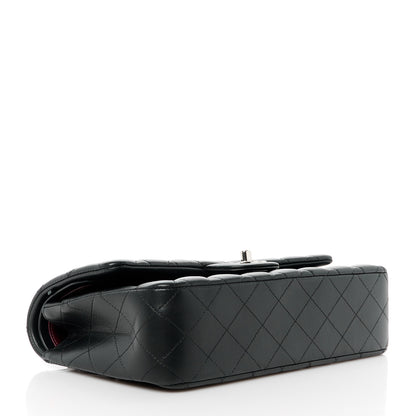 Chanel Lambskin Quilted Medium Double Flap Black 4 of 12