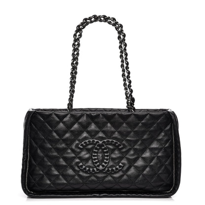 Chanel Calfskin Quilted Istanbul Small Tote Black 1 of 9