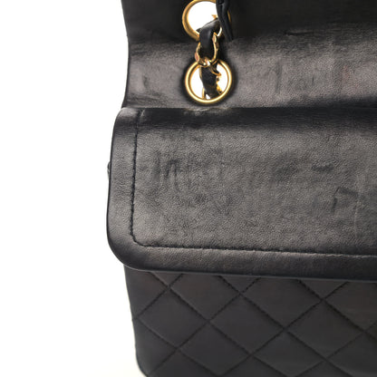 Chanel Lambskin Quilted Small Double Flap Black 6 of 11