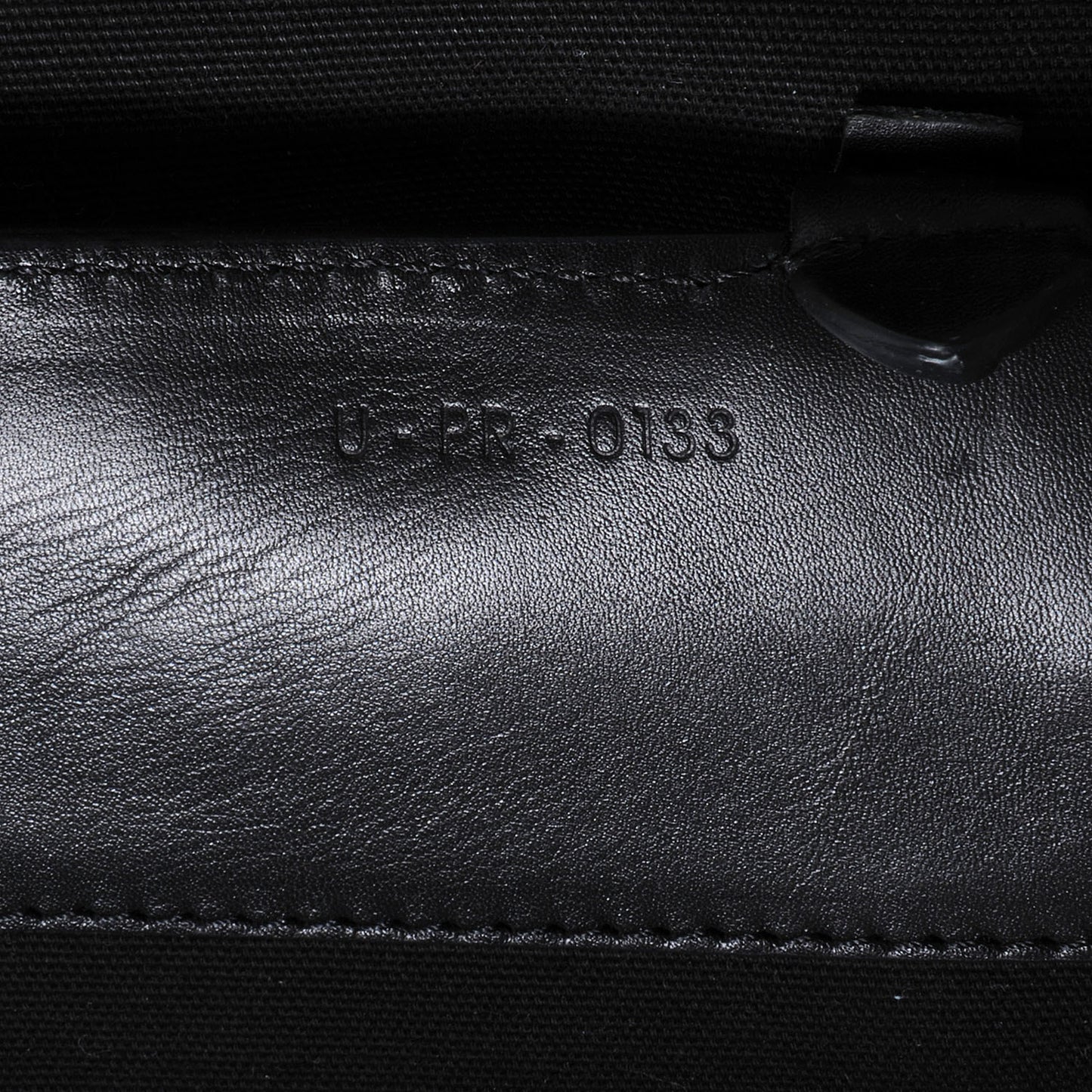 Canvas Large Phantom Luggage Cabas Black White