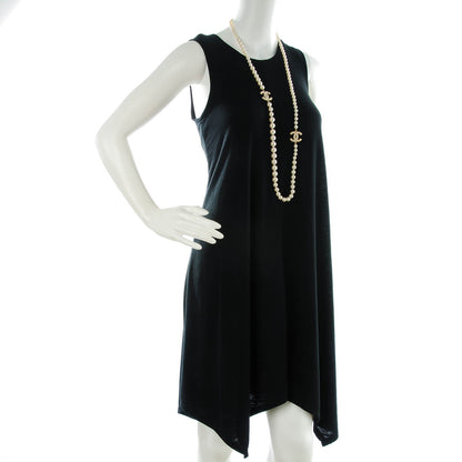 Chanel Graduated Pearl CC Long Necklace Gold 2 of 5