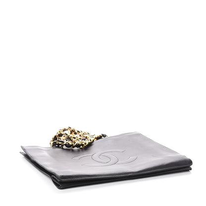 Chanel Lambskin CC Shoulder Bag Black 3 of 10
