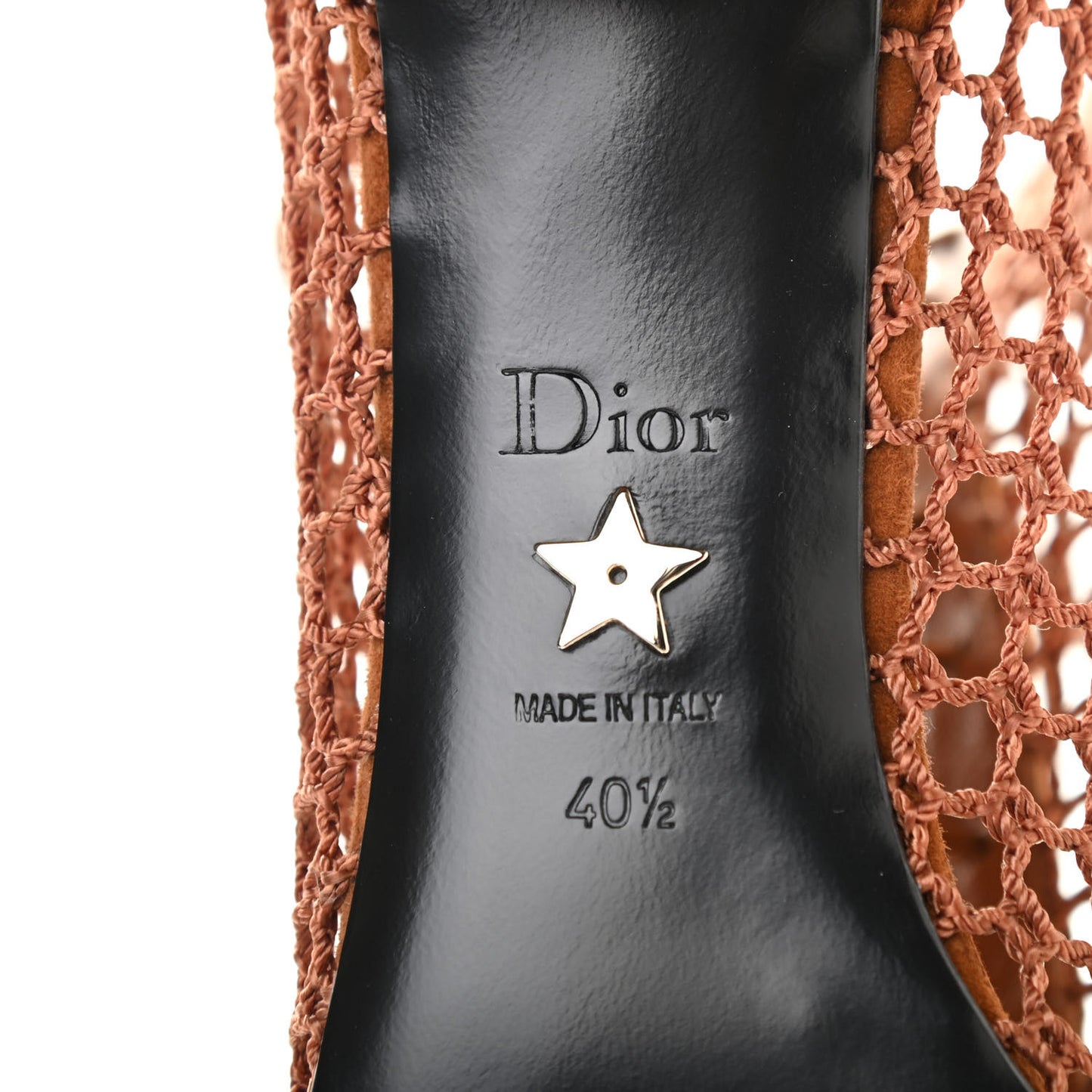 Suede Resille Naughtily-D 30mm Ankle Boots 40.5 Golden Brown