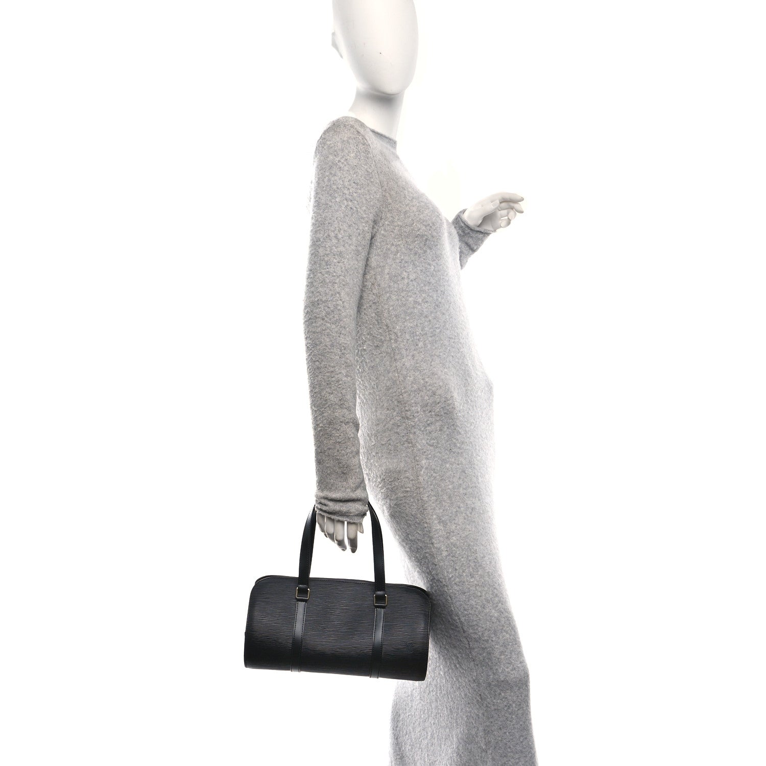 Louis Vuitton Epi Soufflot Black 2 of 9