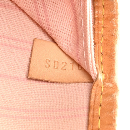 Louis Vuitton Damier Azur Neo Neverfull MM Rose Ballerine 7 of 10