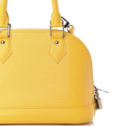 Louis Vuitton Epi Alma BB Citron 11 of 11