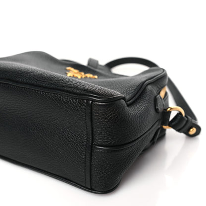 Prada Vitello Phenix Camera Bag Black 9 of 9