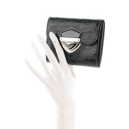 Louis Vuitton Electric Epi Joey Wallet Black 2 of 7