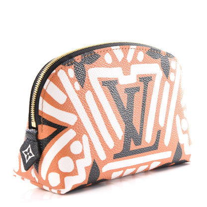 Louis Vuitton Monogram Giant Crafty Cosmetic Pouch Crème Caramel 2 of 9