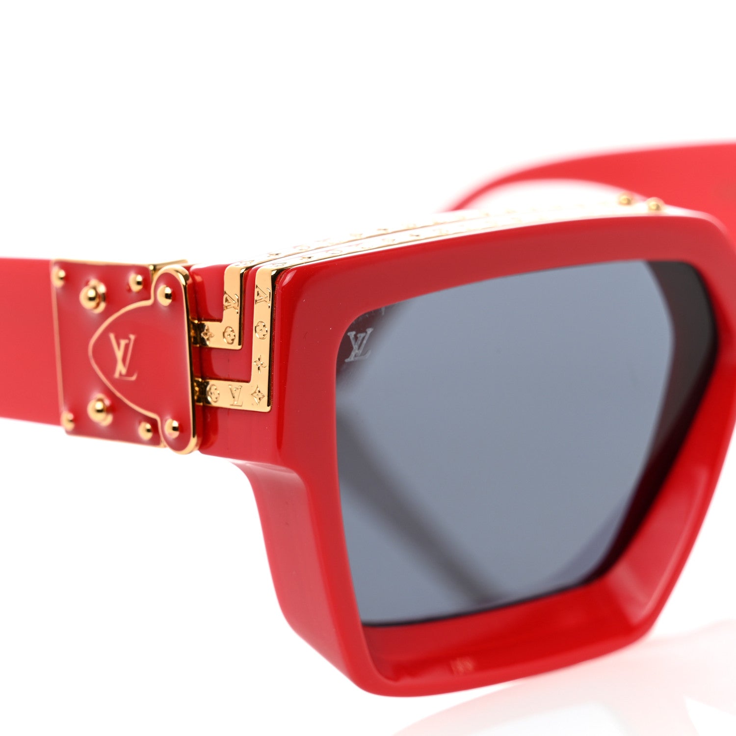 Louis Vuitton Acetate 1.1 Millionaires Z1169W Sunglasses Red