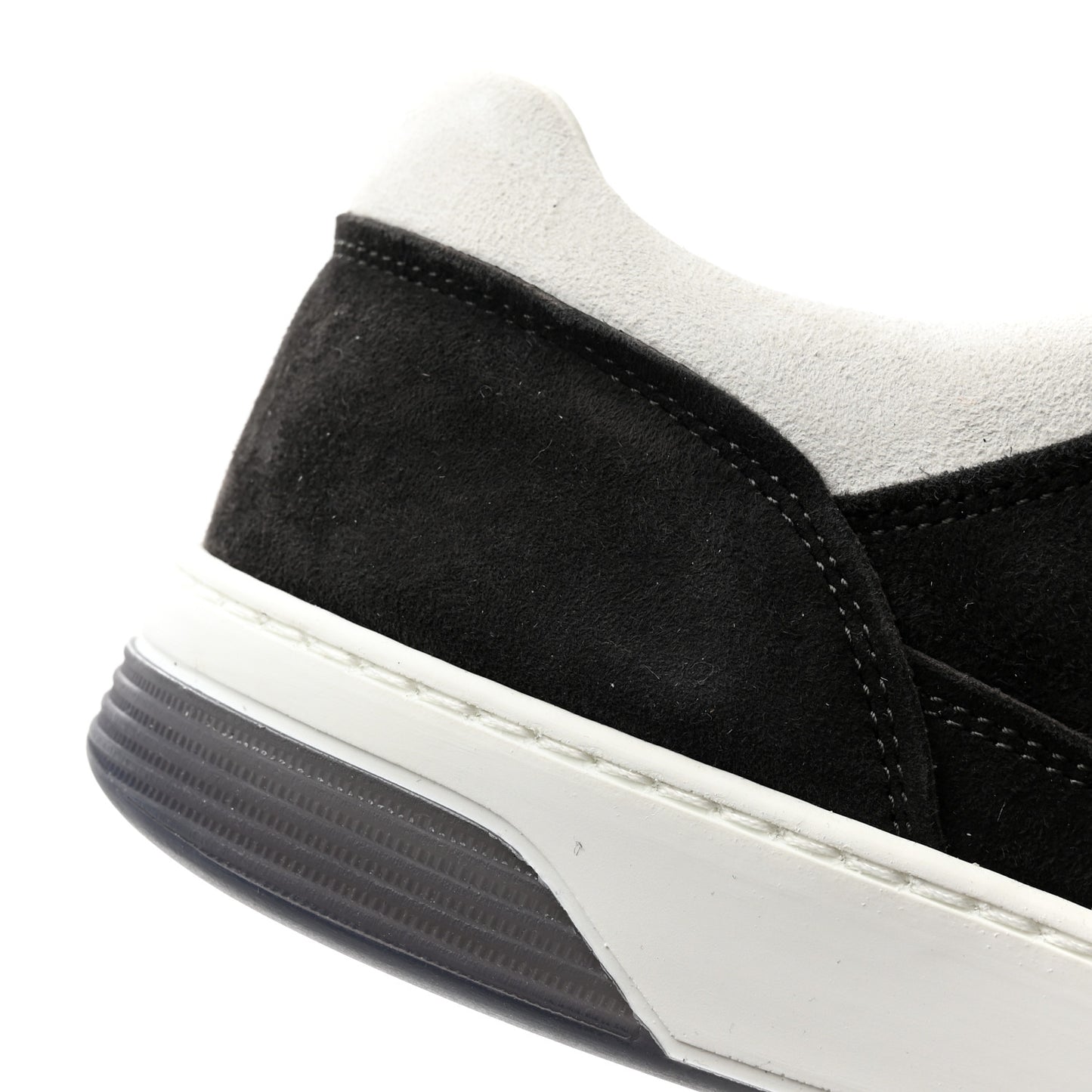 Suede Kidskin Womens CC Sneakers 39 Black White
