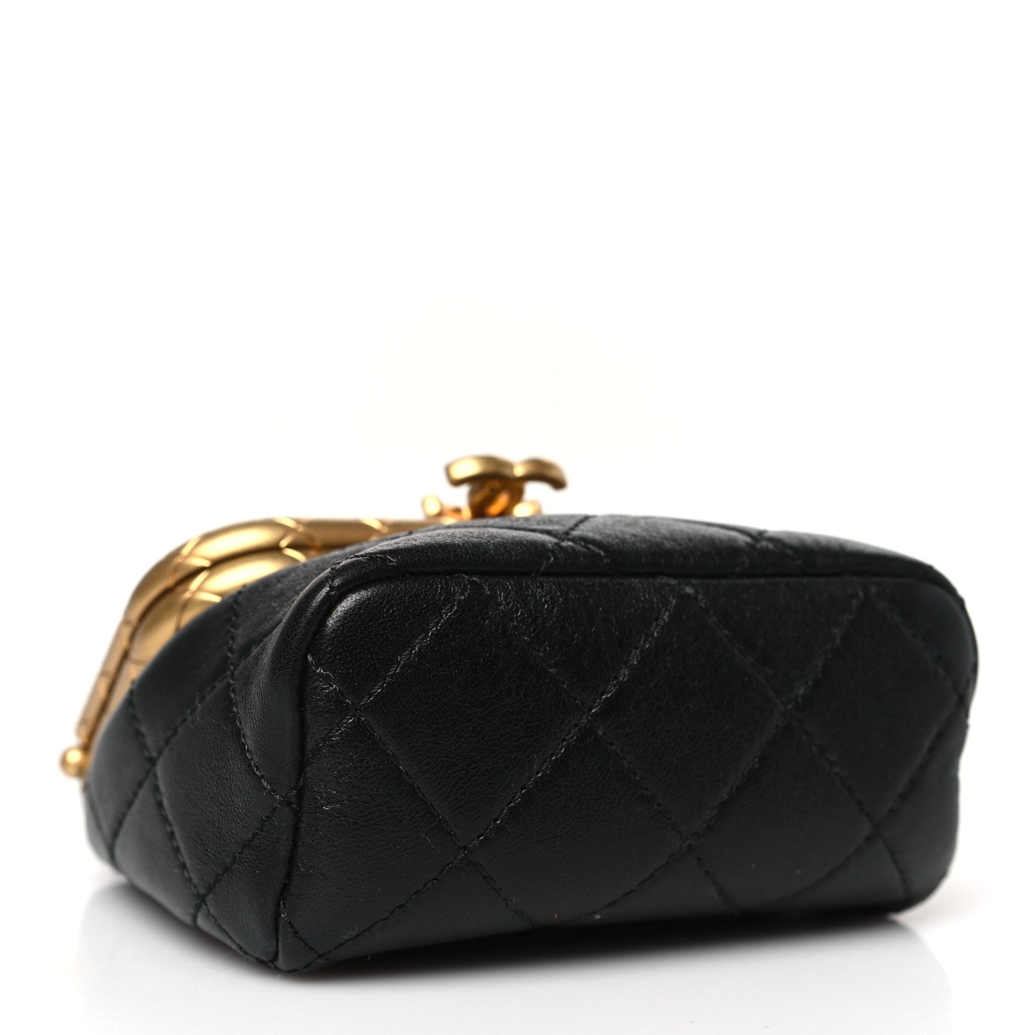 Chanel Lambskin Quilted Micro My Crush Bag Black 4 of 9