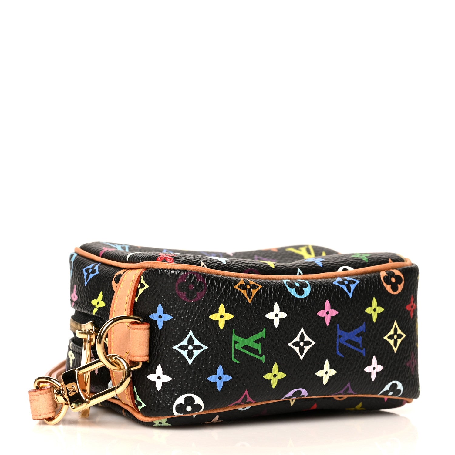 Louis Vuitton Monogram Multicolor Trousse Wapity Black 4 of 8