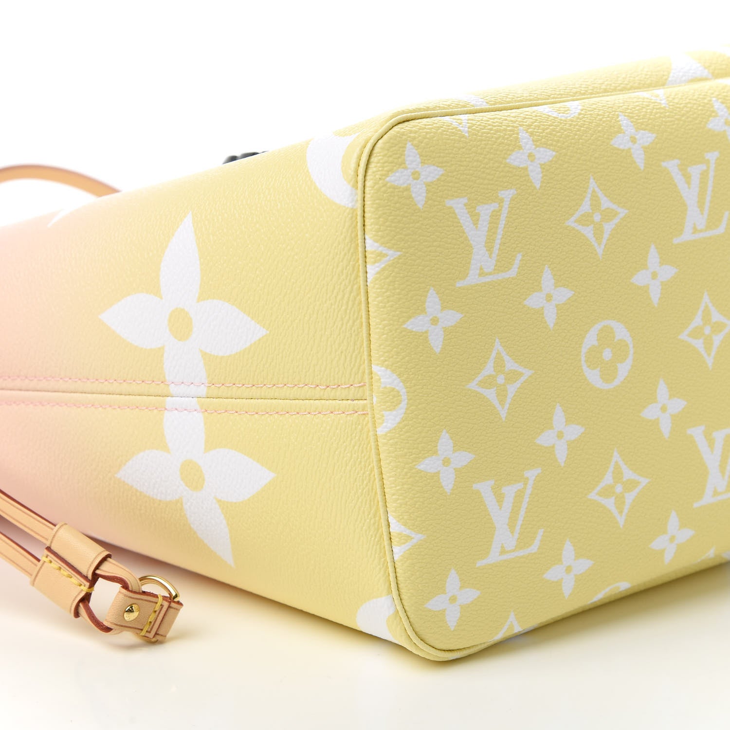 Louis Vuitton Monogram Giant By The Pool Neverfull MM Light Pink 6 of 11