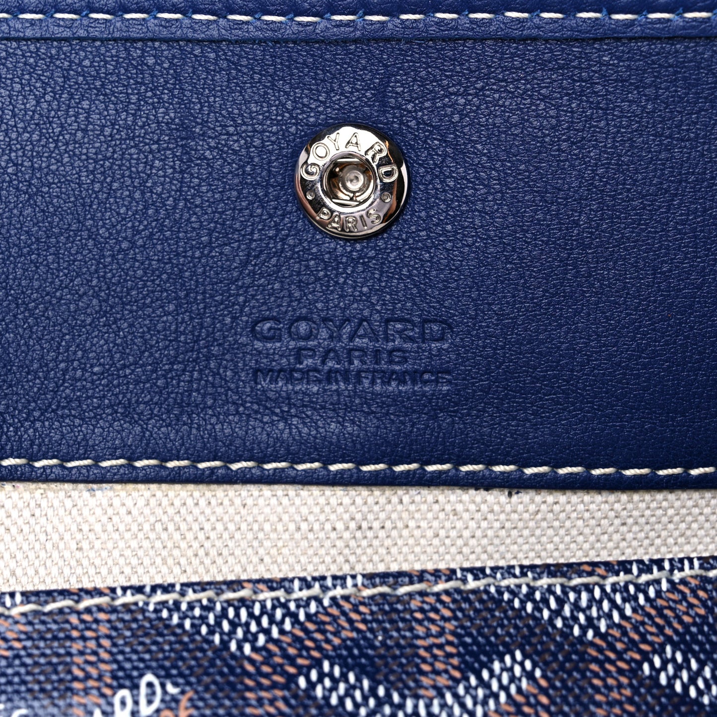 Goyardine Saint Louis GM Navy