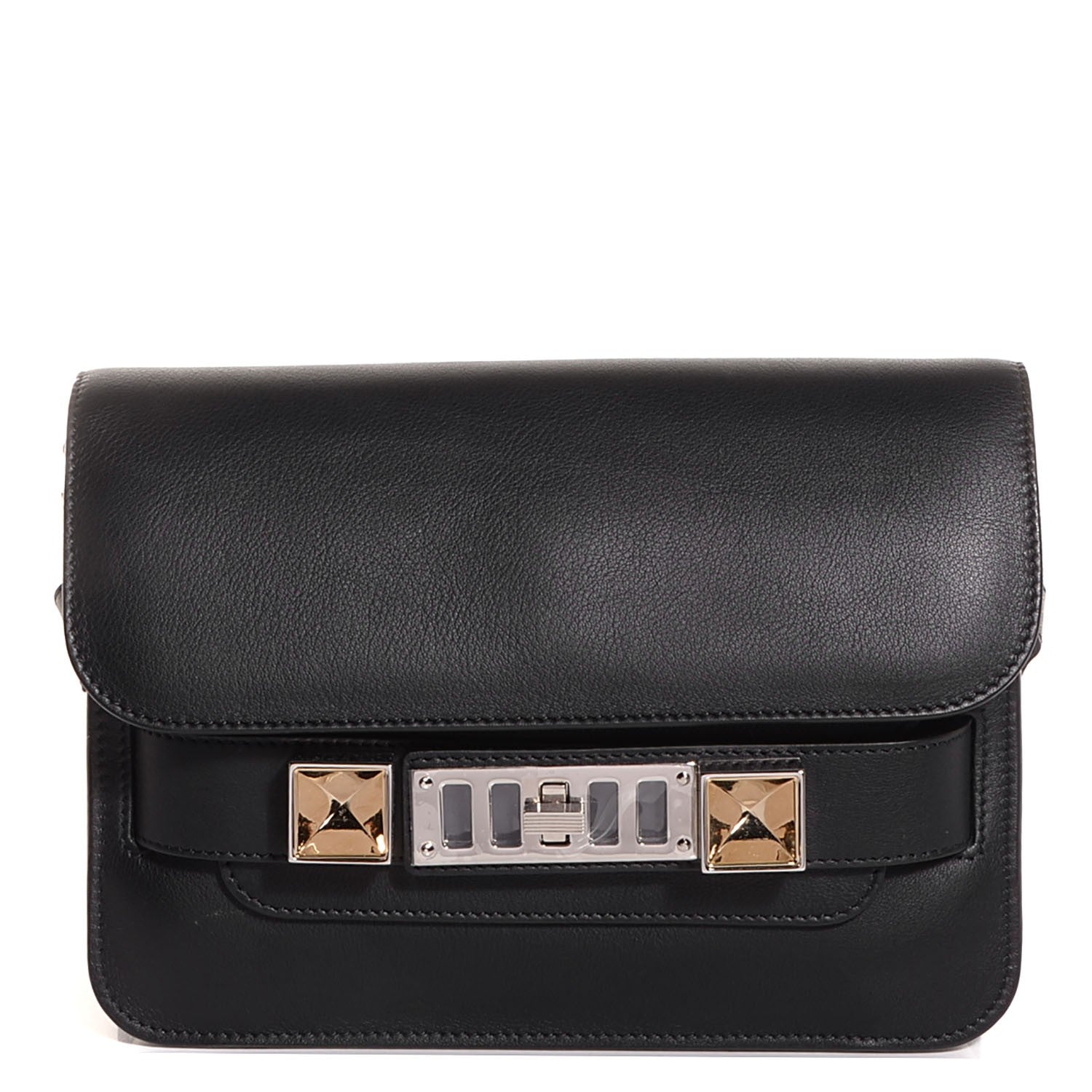 Proenza Schouler Calfskin PS11 Mini Classic Shoulder Bag Black 1 of 13