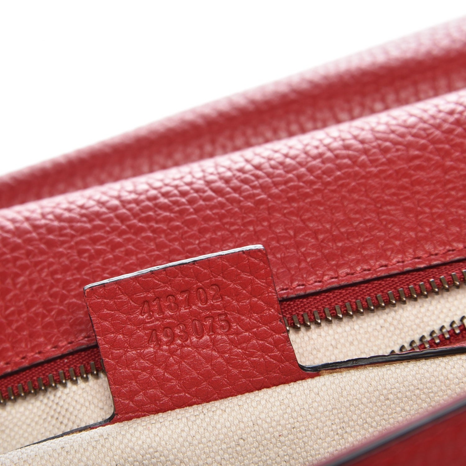 Gucci Calfskin Medium GG Marmont Top Handle Bag Vulcanic Red 7 of 7