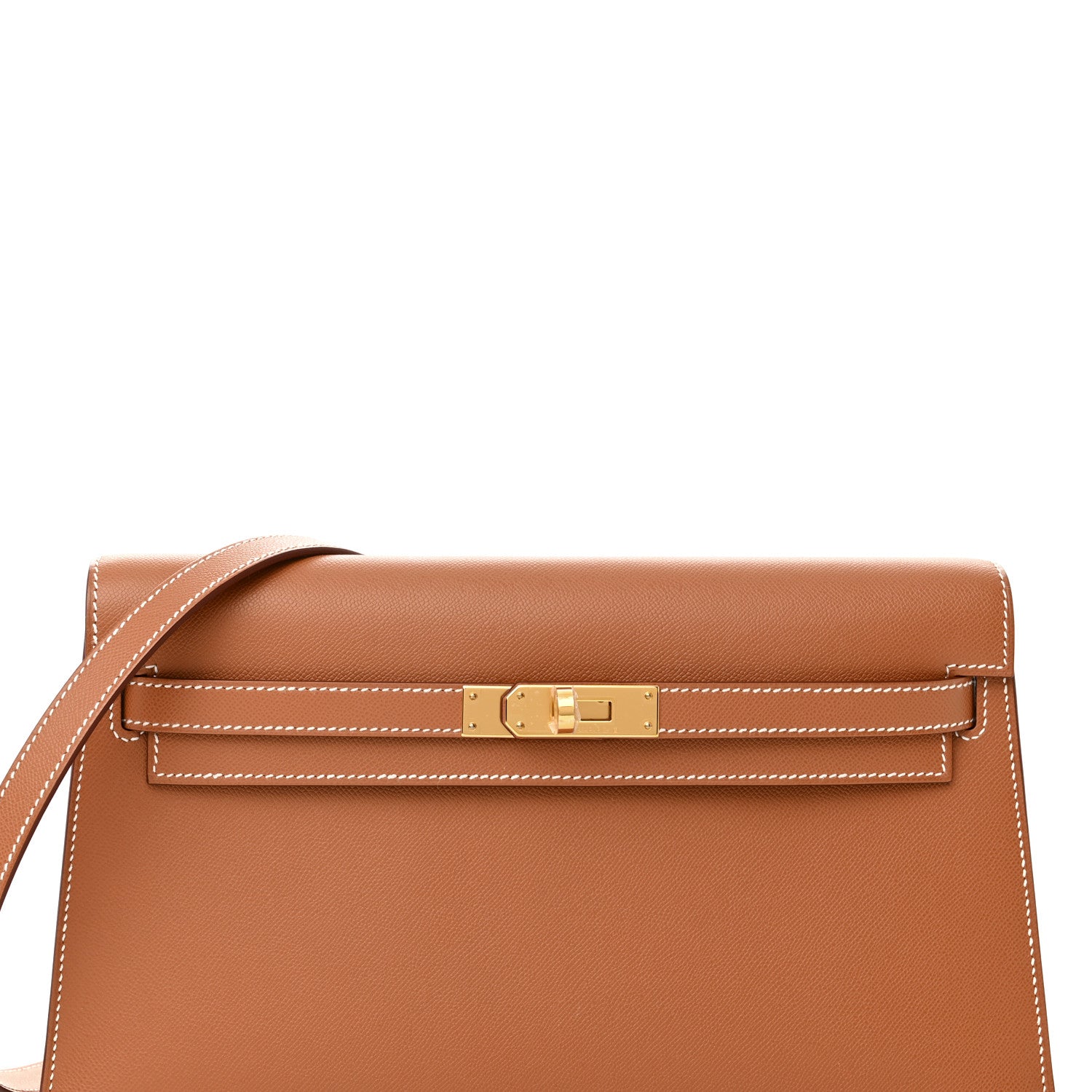 Hermes Madame Calfskin Kelly Elan Gold 8 of 11