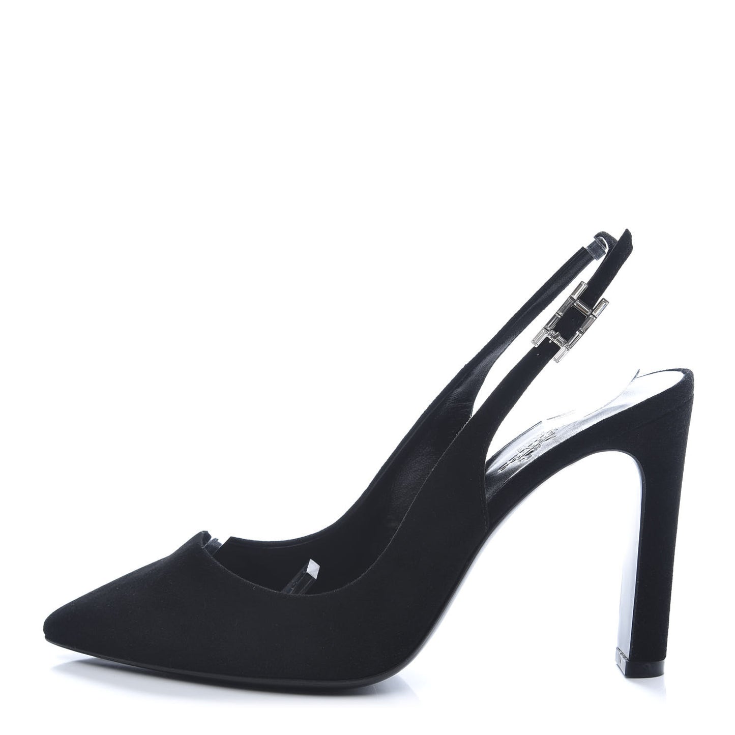 Goatskin Suede Kessy Pumps 36.5 Black