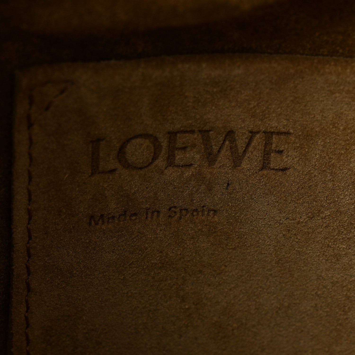 Loewe Laminated Lambskin Small Puzzle Edge Bag Silver 6 of 10