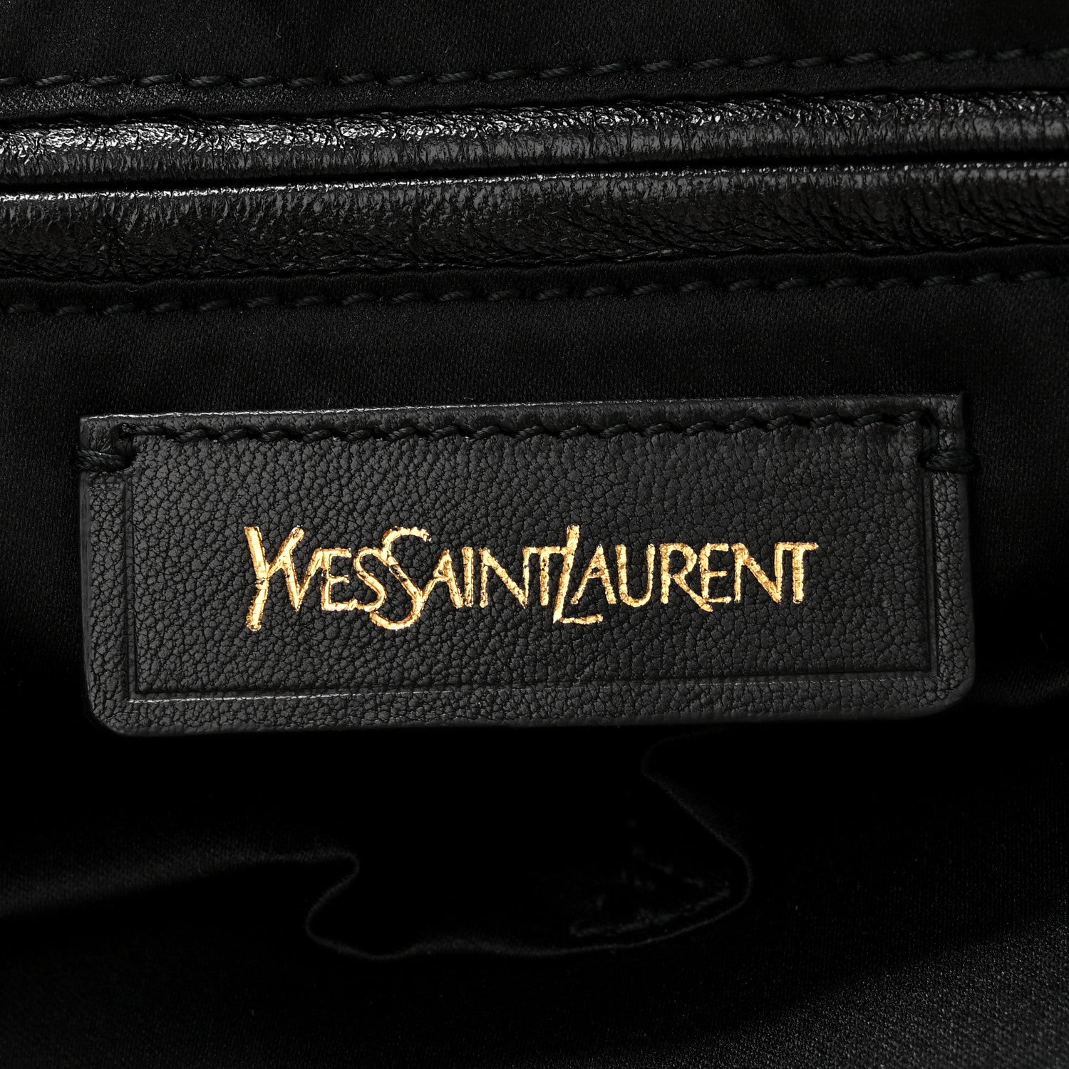 Saint Laurent Calfskin Oversized Muse Black 6 of 10