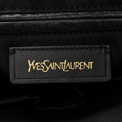 Saint Laurent Calfskin Oversized Muse Black 6 of 10