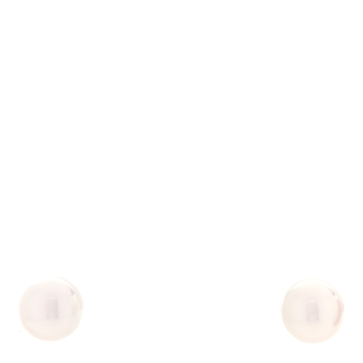 18K White Gold Akoya Cultured Pearl 7-7.5mm Signature Earrings