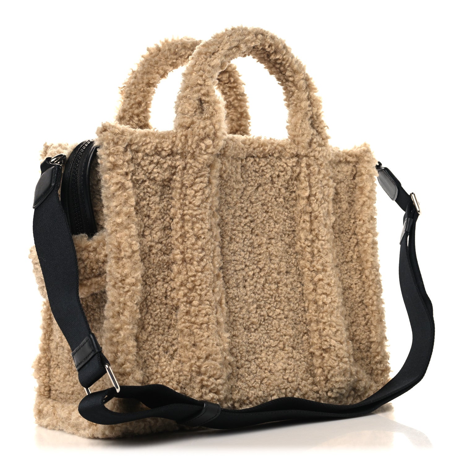 Marc Jacobs Polyester Cotton Medium The Teddy Traveler Tote Bag