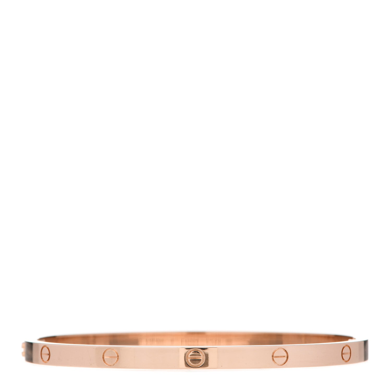 Cartier 18K Pink Gold Small LOVE Bracelet 16 2 of 5