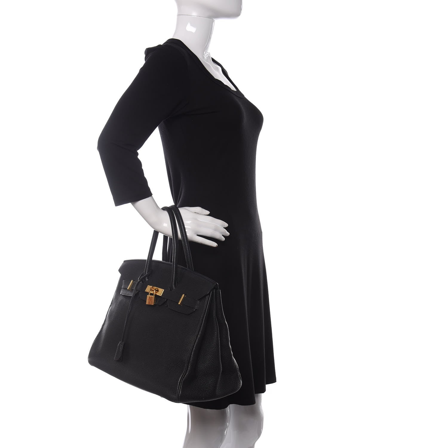 Hermes Togo Birkin 35 Black 2 of 11