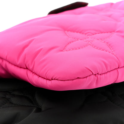Louis Vuitton Econyl Monogram Pillow Maxi Multi Pochette Accessories Black Fuchsia 12 of 13