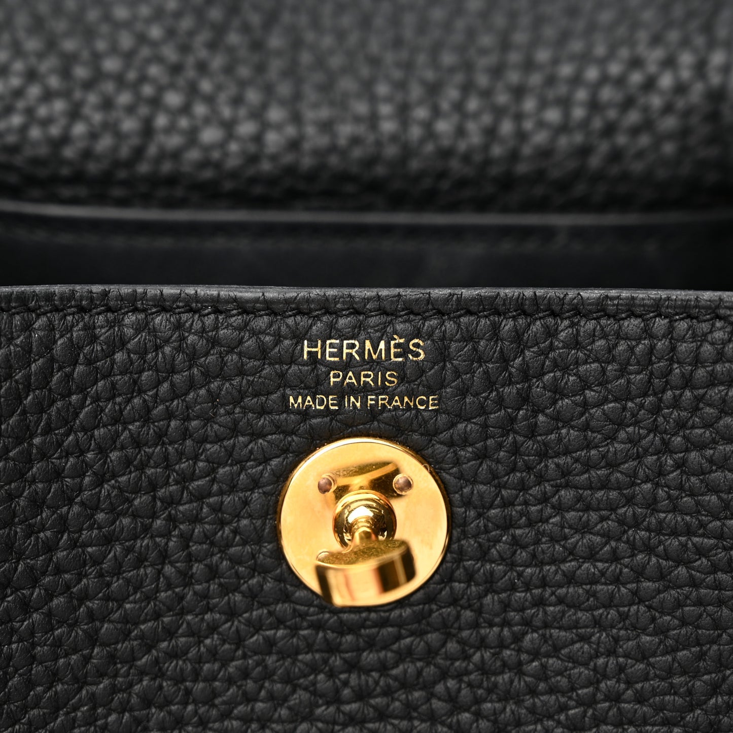Taurillon Clemence Mini Lindy 20 Black