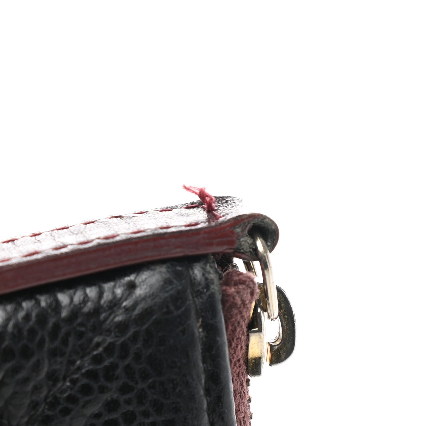 Caviar Quilted Medium Cosmetic Case Black